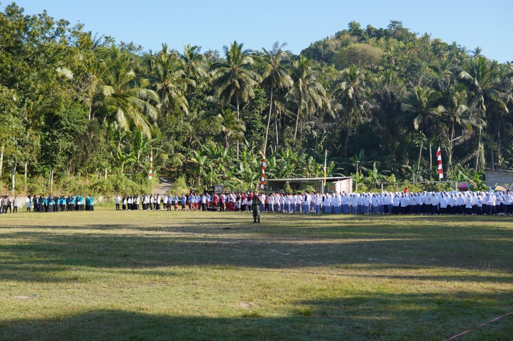 UPACARA BENDERA HUT RI KE-79 DI DESA JERINGO